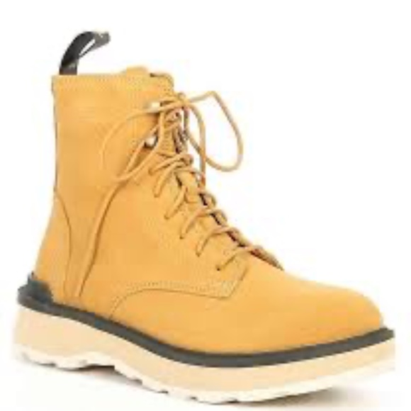 Sorel Women's Hi Line Lace Waterproof Leather Platform Boots NWT 8..5 or 9 - Picture 5 of 6